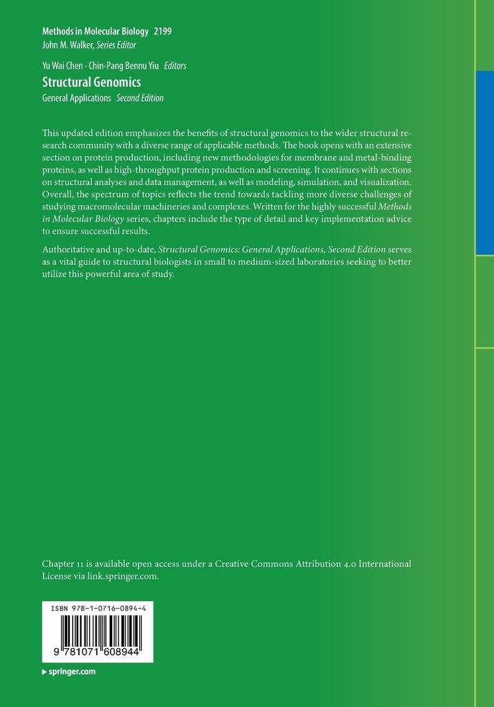 Weitere Ansicht: Structural Genomics