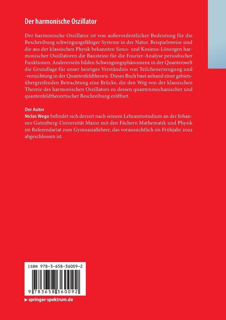 Weitere Ansicht: Der harmonische Oszillator | Niclas Wego