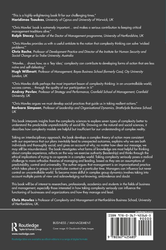 Weitere Ansicht: Complexity | Chris Mowles