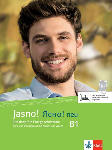 Produktbild: Jasno! neu B1. Kurs- und Übungsbuch mit Audios und Videos