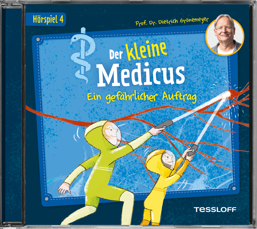 Produktbild: Der kleine Medicus. Hörspiel 4: Ein gefährlicher Auftrag, Audio-CD | Dietrich Grönemeyer