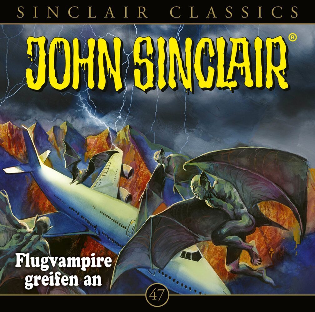Produktbild: Folge 47-Flugvampire greifen an | Jason Dark