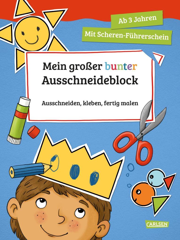 Produktbild: Mein großer bunter Ausschneideblock