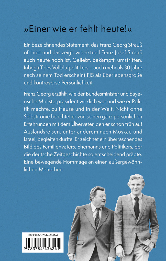 Weitere Ansicht: Mein Vater Franz Josef Strauß | Franz Georg Strauß