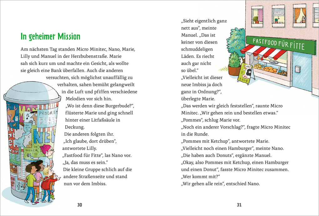 Weitere Ansicht: Der kleine Medicus. Band 5. Tatort Burger-Bude | Dietrich Grönemeyer