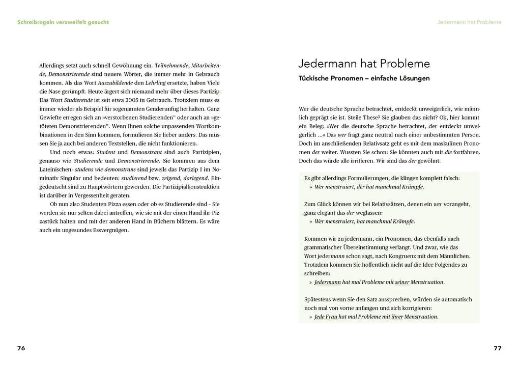 Weitere Ansicht: Genderleicht | Christine Olderdissen
