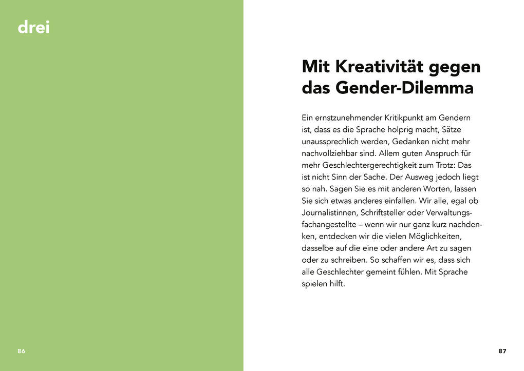 Weitere Ansicht: Genderleicht | Christine Olderdissen