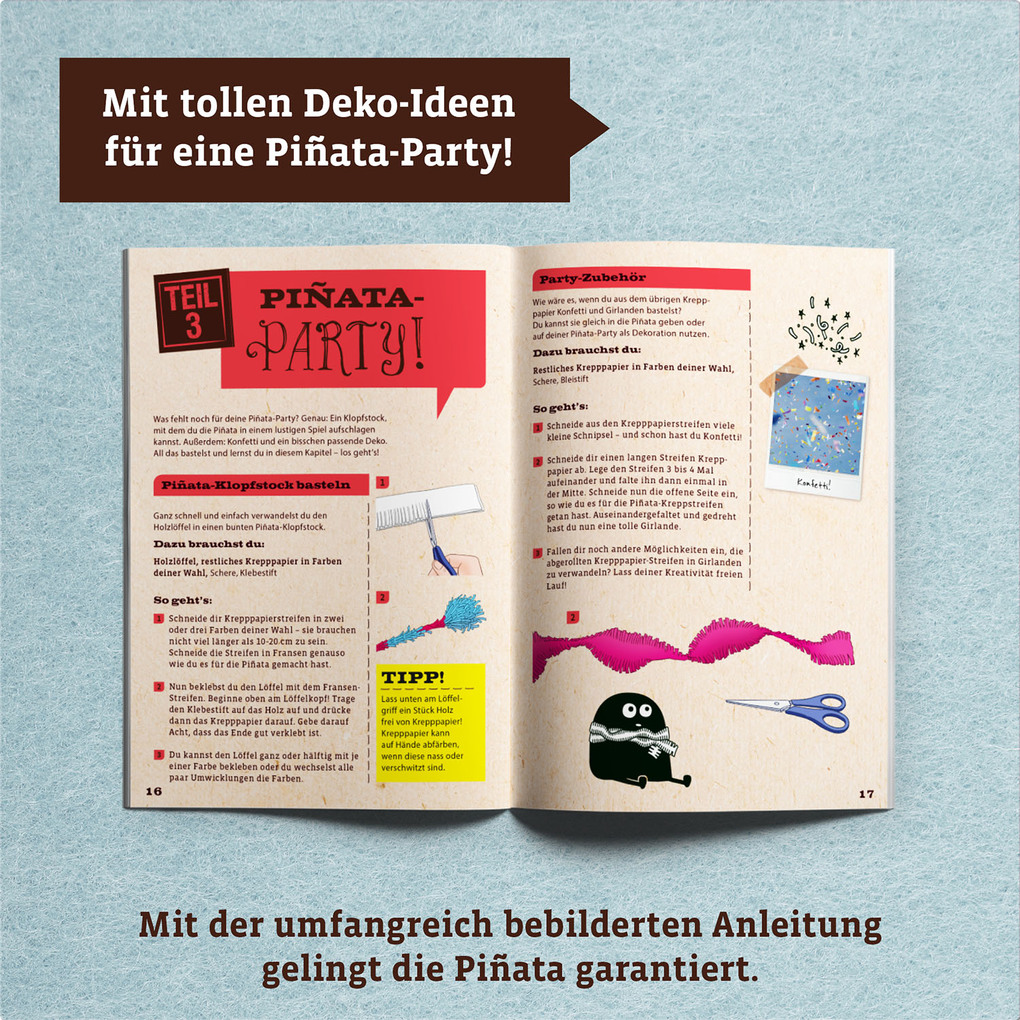 Weitere Ansicht: KOSMOS - AllesKönnerKiste - Pinata basteln