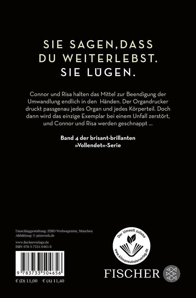 Weitere Ansicht: Vollendet - Die Wahrheit | Neal Shusterman