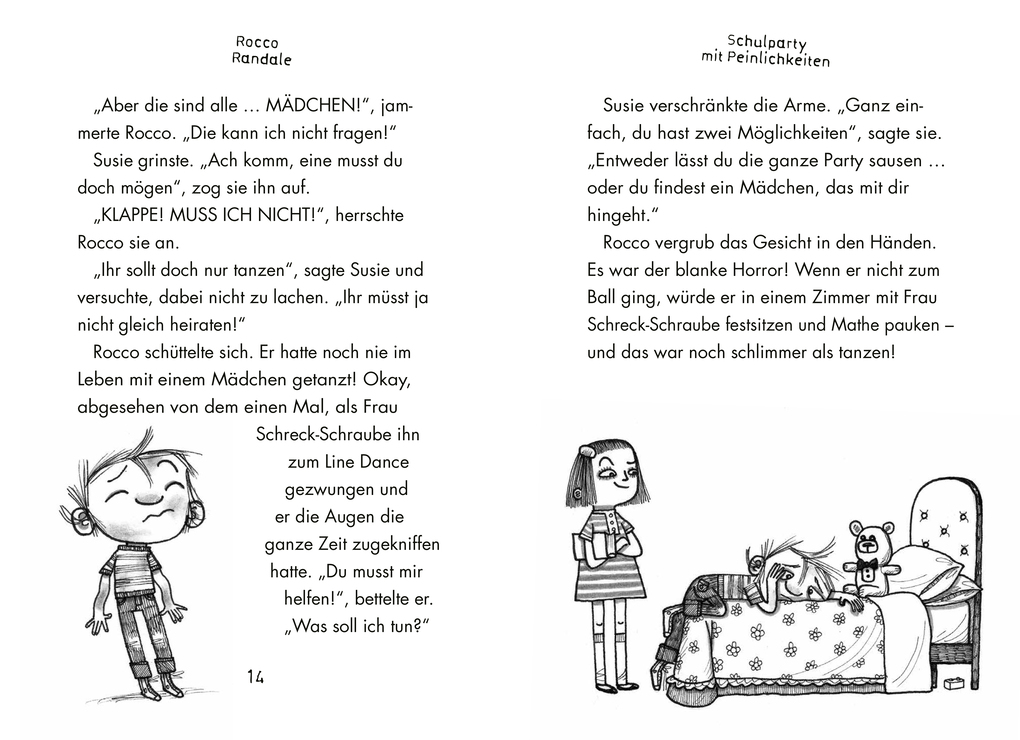 Weitere Ansicht: Rocco Randale 12 - Schulparty mit Peinlichkeiten | Alan MacDonald