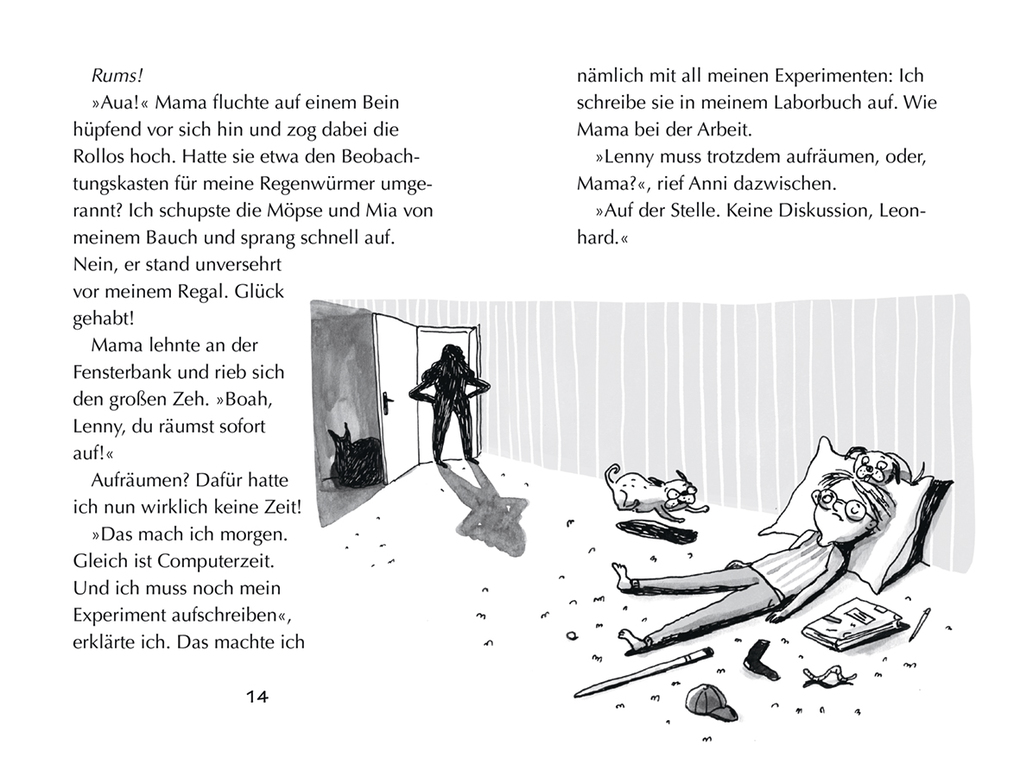 Weitere Ansicht: Regenwürmer im Bauch | Lydia Ruwe