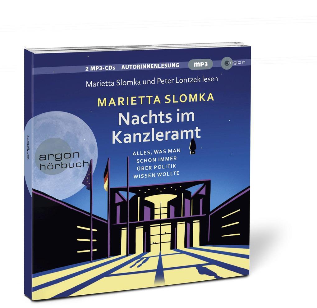 Weitere Ansicht: Nachts im Kanzleramt | Marietta Slomka