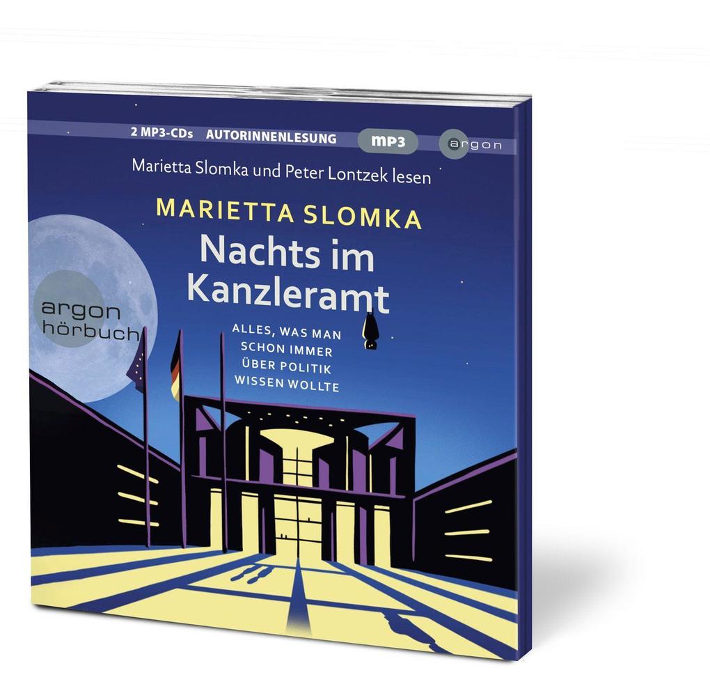 Weitere Ansicht: Nachts im Kanzleramt | Marietta Slomka
