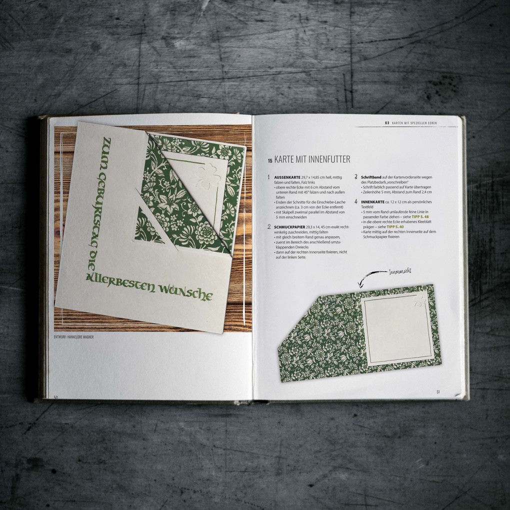 Weitere Ansicht: Kalligrafische Kartenkreationen | Hannelore Wagner, Agnes Erb