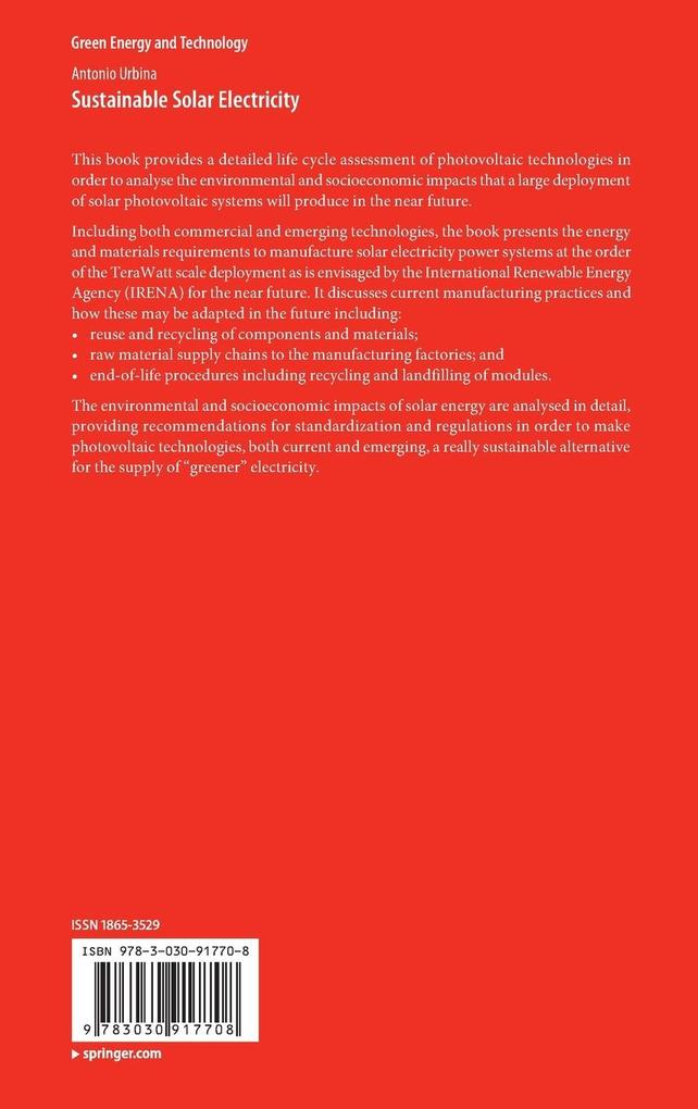 Weitere Ansicht: Sustainable Solar Electricity | Antonio Urbina