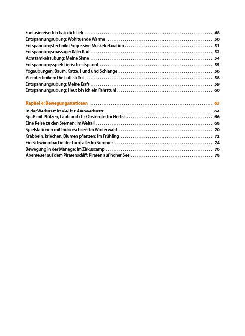 Weitere Ansicht: Bewegung & Entspannung in der Kita