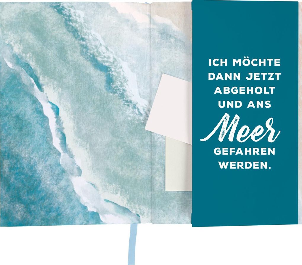 Weitere Ansicht: myNOTES Notizbuch A5: Warum wohnt das Meer nur so weit weg von mir?
