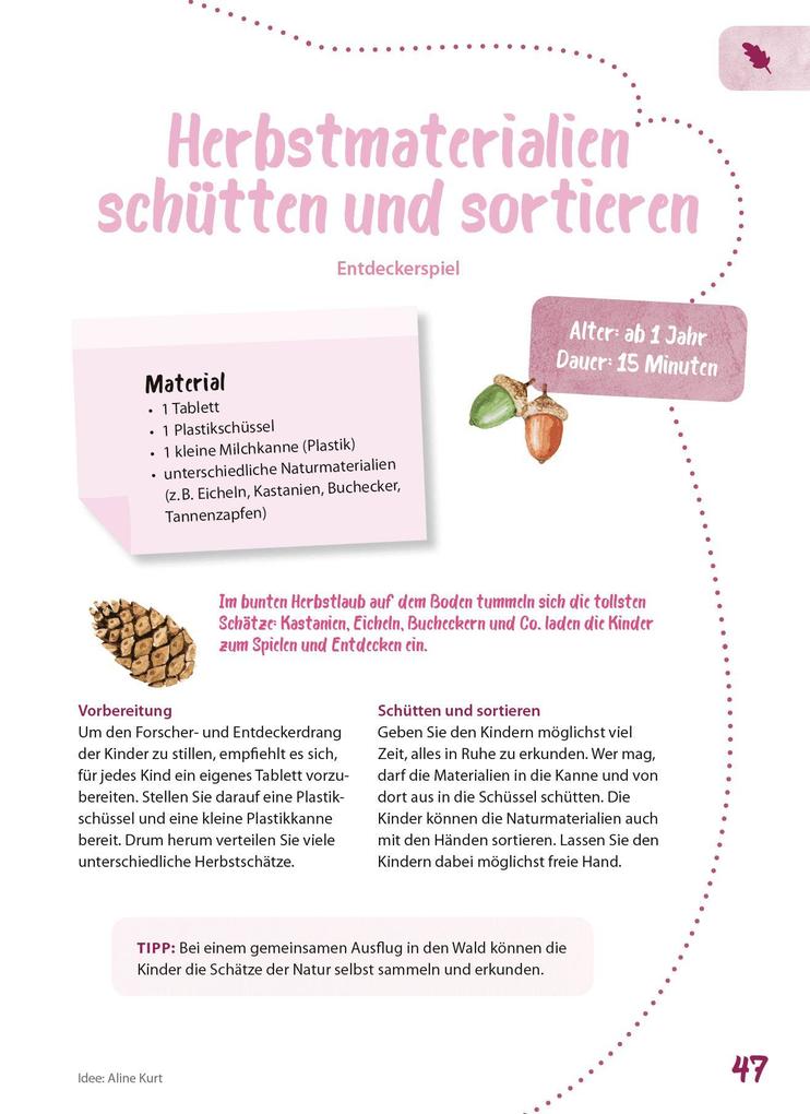 Weitere Ansicht: Das Krippen-Jahreszeitenbuch: Natur erleben