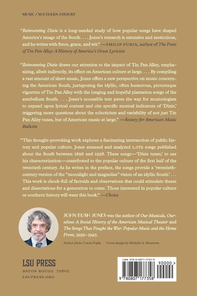 Weitere Ansicht: Reinventing Dixie | John Bush Jones
