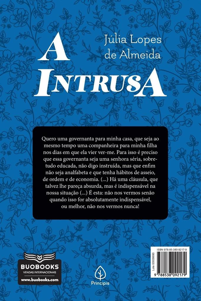 Weitere Ansicht: A intrusa | Júlia Lopes de Almeida