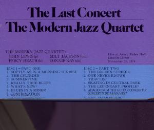 Weitere Ansicht: The Last Concert | Modern Jazz Quartet