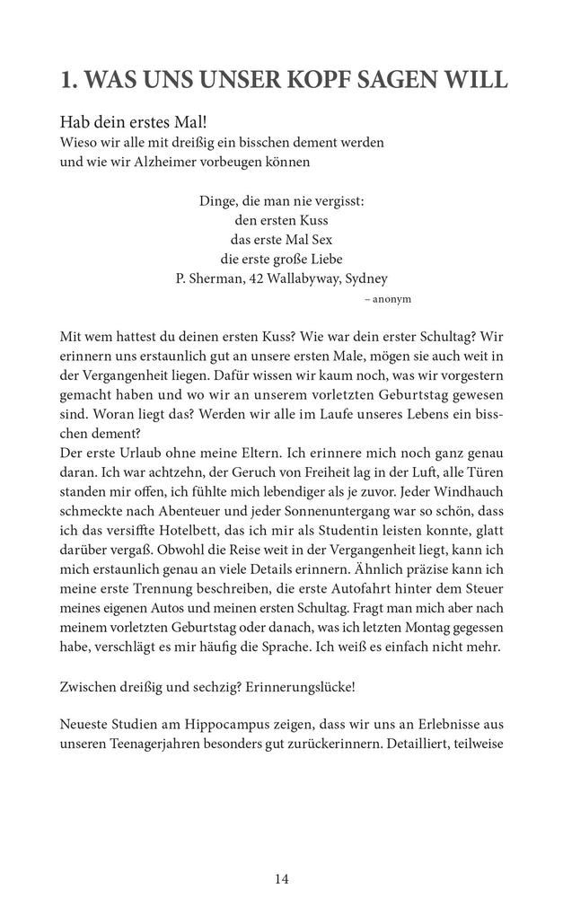 Weitere Ansicht: Hirn to go | Julia Reichert