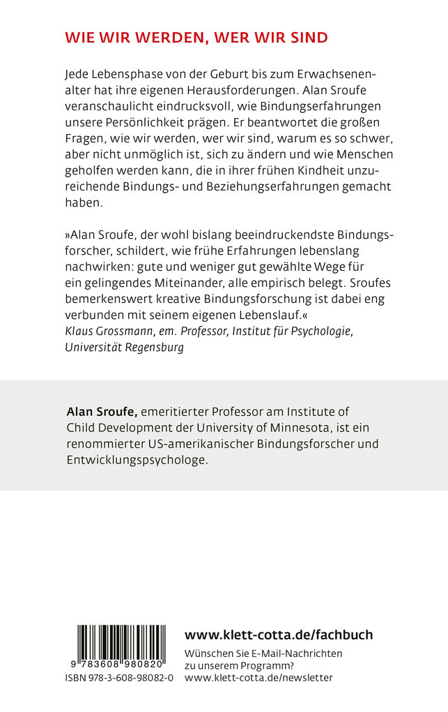 Weitere Ansicht: Der Weg zur eigenen Persönlichkeit | Alan Sroufe