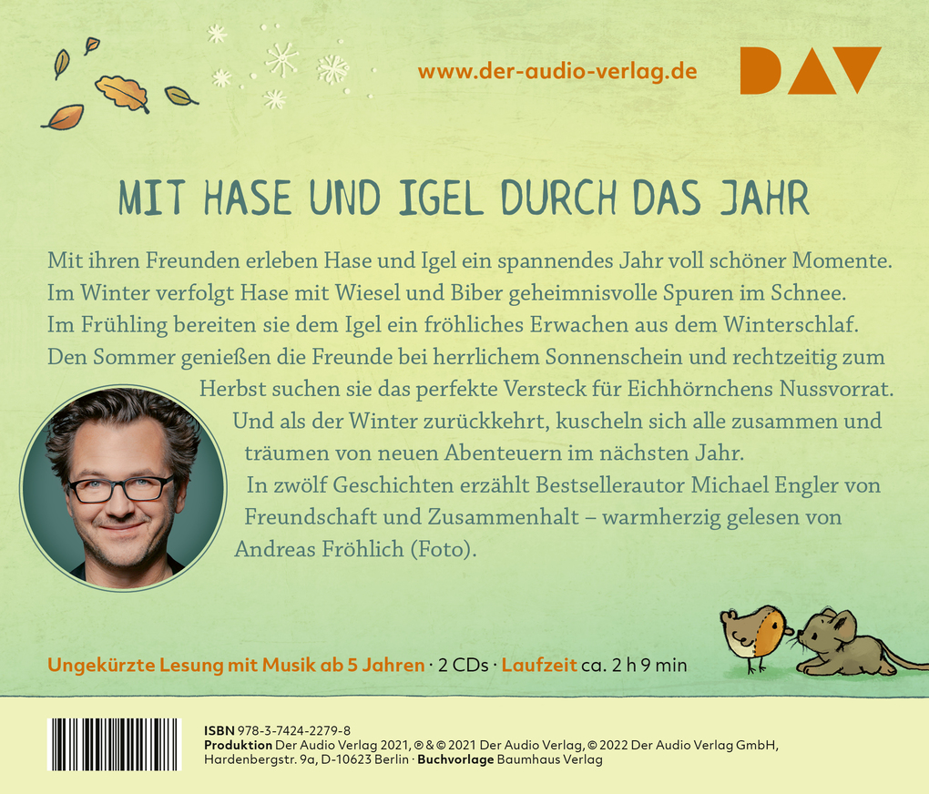Weitere Ansicht: Wir zwei - Ein Jahr voller Geschichten, 2 Audio-CD | Michael Engler
