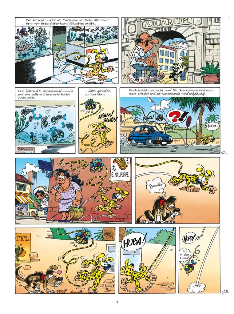 Weitere Ansicht: Marsupilami 28: Der Streifzug des Jaguars | André Franquin