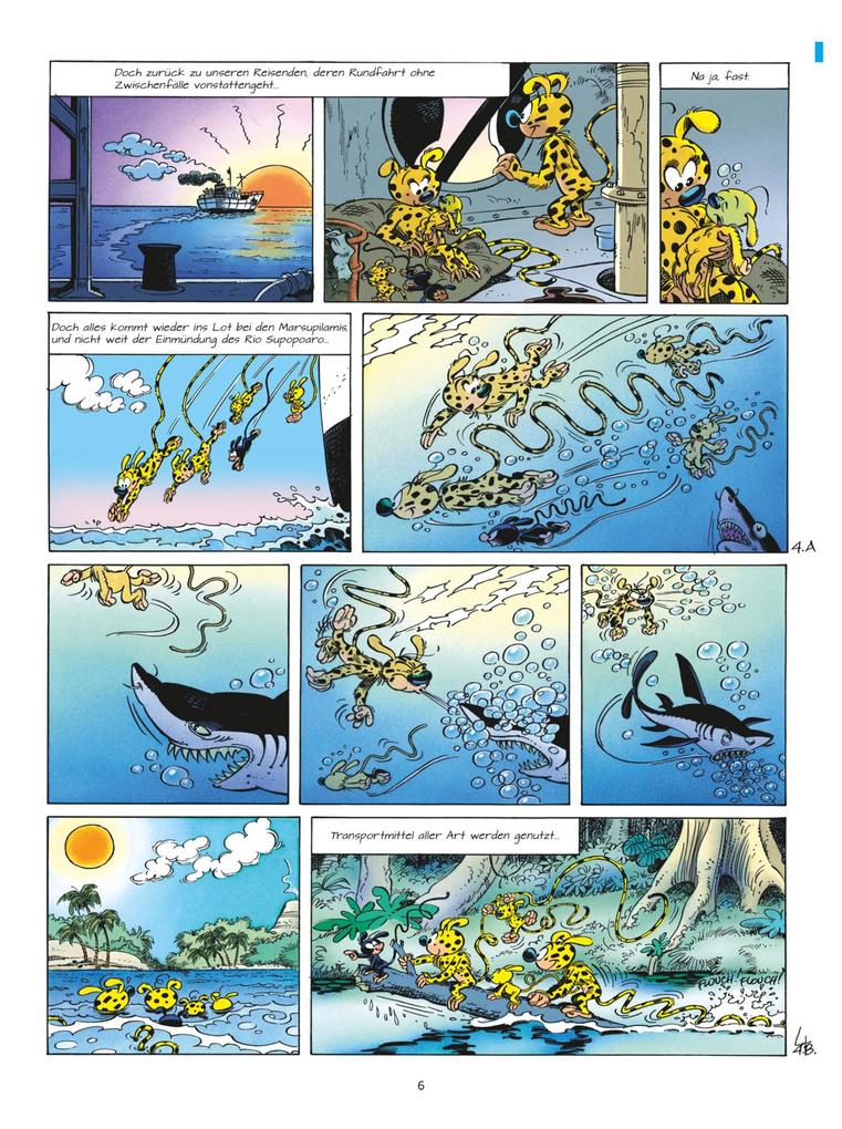 Weitere Ansicht: Marsupilami 28: Der Streifzug des Jaguars | André Franquin