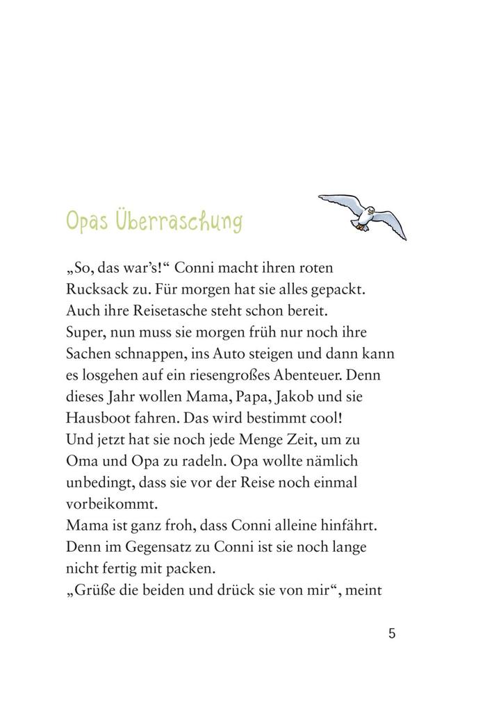 Weitere Ansicht: Conni Erzählbände 39: Conni und das Hausboot-Abenteuer | Julia Boehme