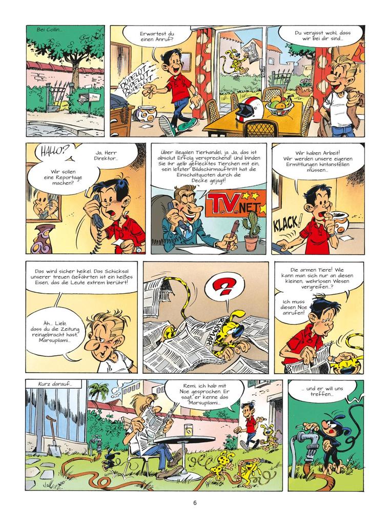 Weitere Ansicht: Marsupilami 27: Chaos in Jollywood | André Franquin