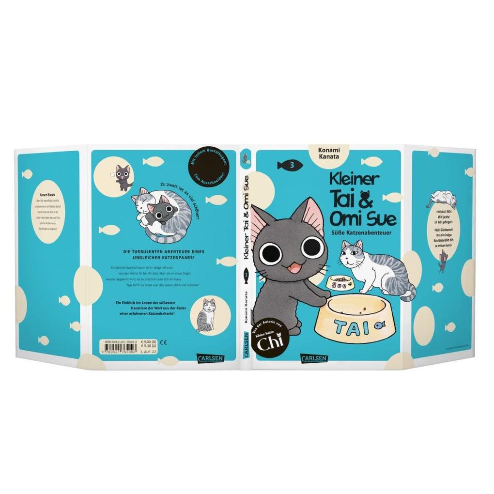 Weitere Ansicht: Kleiner Tai & Omi Sue - Süße Katzenabenteuer 3 | Konami Kanata