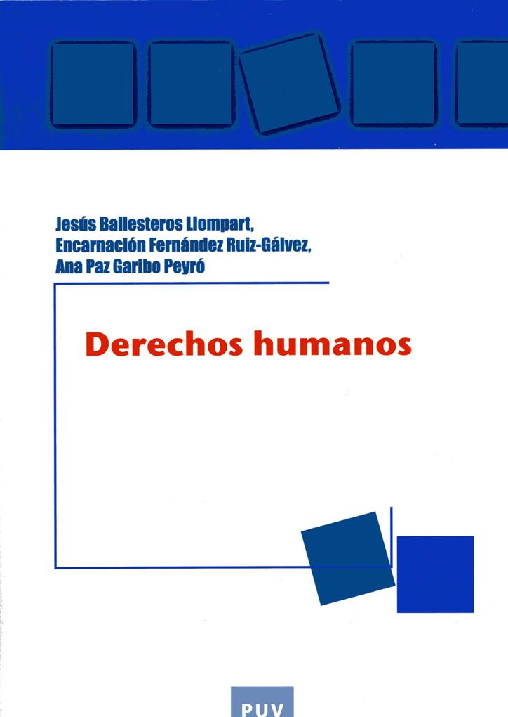 Produktbild: Derechos humanos | Jesús Ballesteros Llompart
