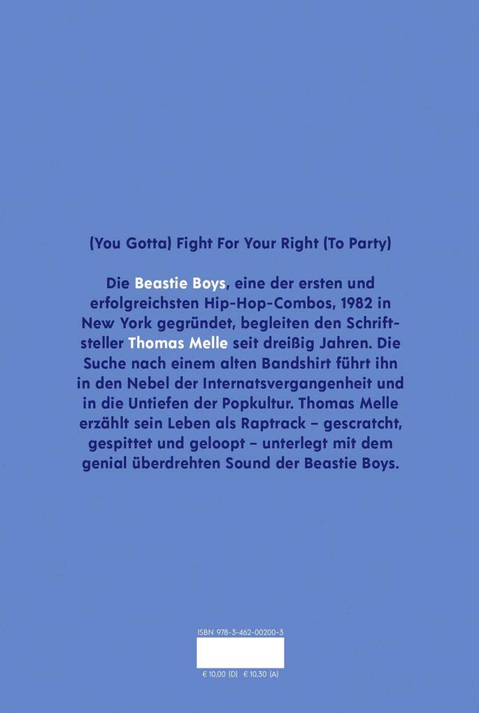 Weitere Ansicht: Thomas Melle über Beastie Boys, die beste Band der Welt, über frühe Konzerte und späte Versäumnisse | Thomas Melle