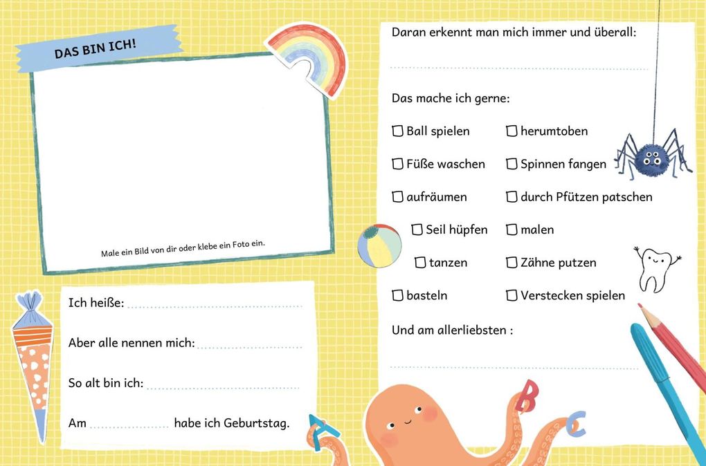 Weitere Ansicht: Der Ernst des Lebens: Mein Album vom 1. Schultag | Sabine Jörg