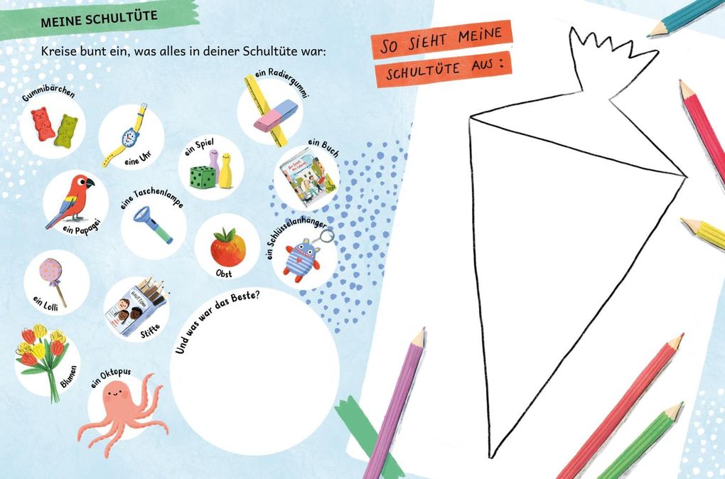Weitere Ansicht: Der Ernst des Lebens: Mein Album vom 1. Schultag | Sabine Jörg