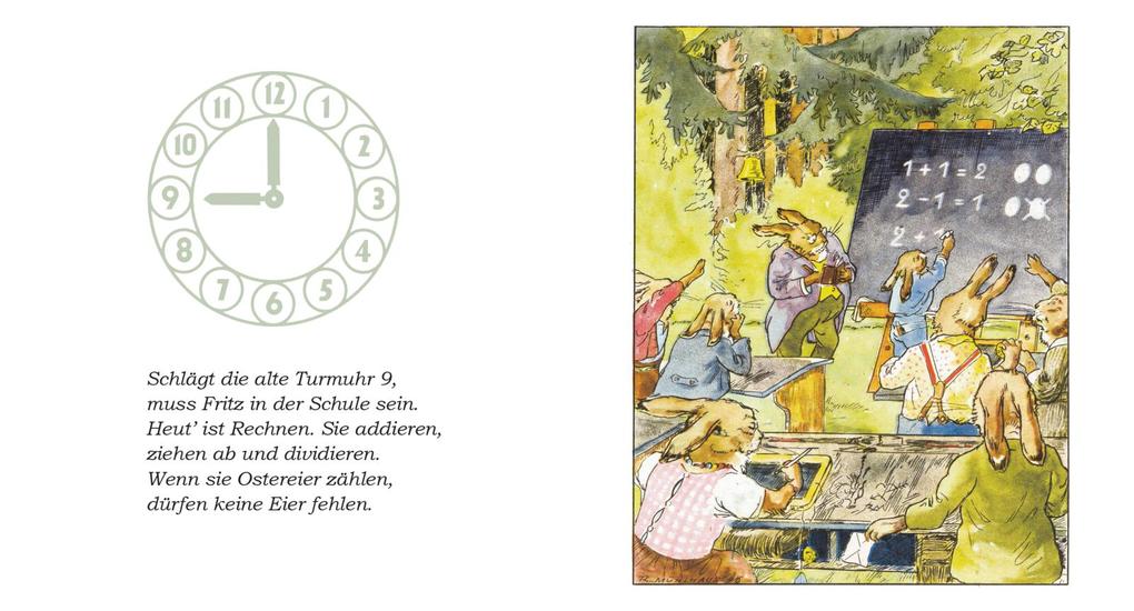 Weitere Ansicht: Die Häschenschule: Ein Tag in der Häschenschule | Anne Mühlhaus