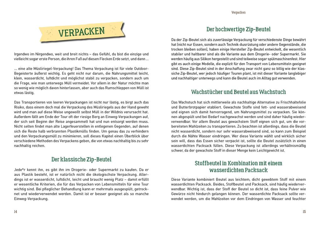 Weitere Ansicht: Das Touren-Kochbuch | Mirjam Ophüls