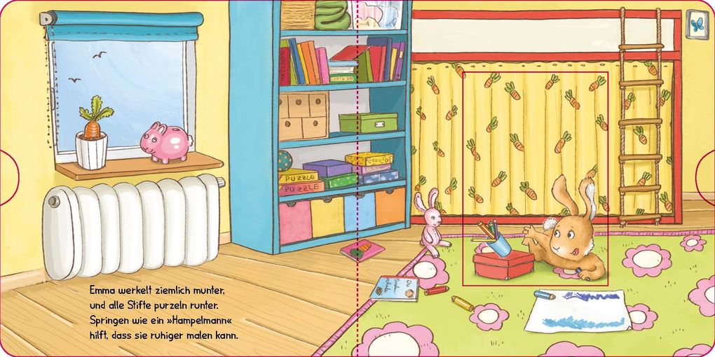 Weitere Ansicht: Kleiner Zappelhase, ruh dich aus! | Christine Kugler