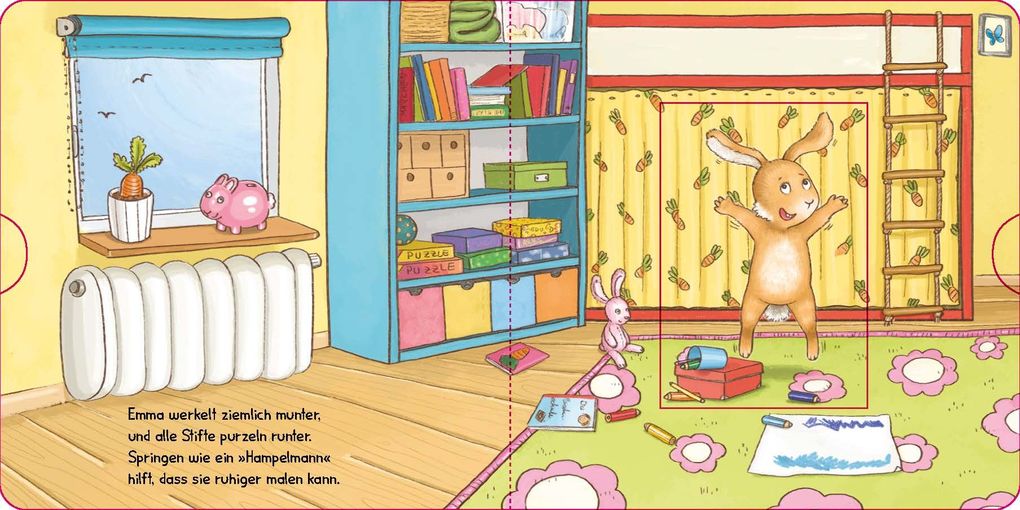 Weitere Ansicht: Kleiner Zappelhase, ruh dich aus! | Christine Kugler