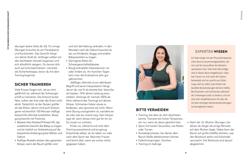 Weitere Ansicht: Fit bleiben in der Schwangerschaft | Charlie Barker