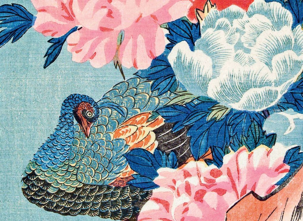 Weitere Ansicht: Eisvogel und Lotusblüte | Anne Sefrioui