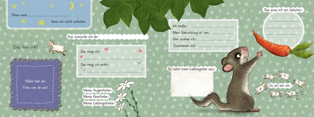 Weitere Ansicht: Der kleine Siebenschläfer: Alle meine Freunde | Sabine Bohlmann