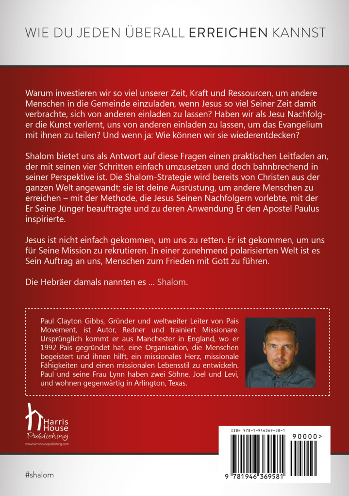 Weitere Ansicht: Shalom | Paul Clayton Gibbs