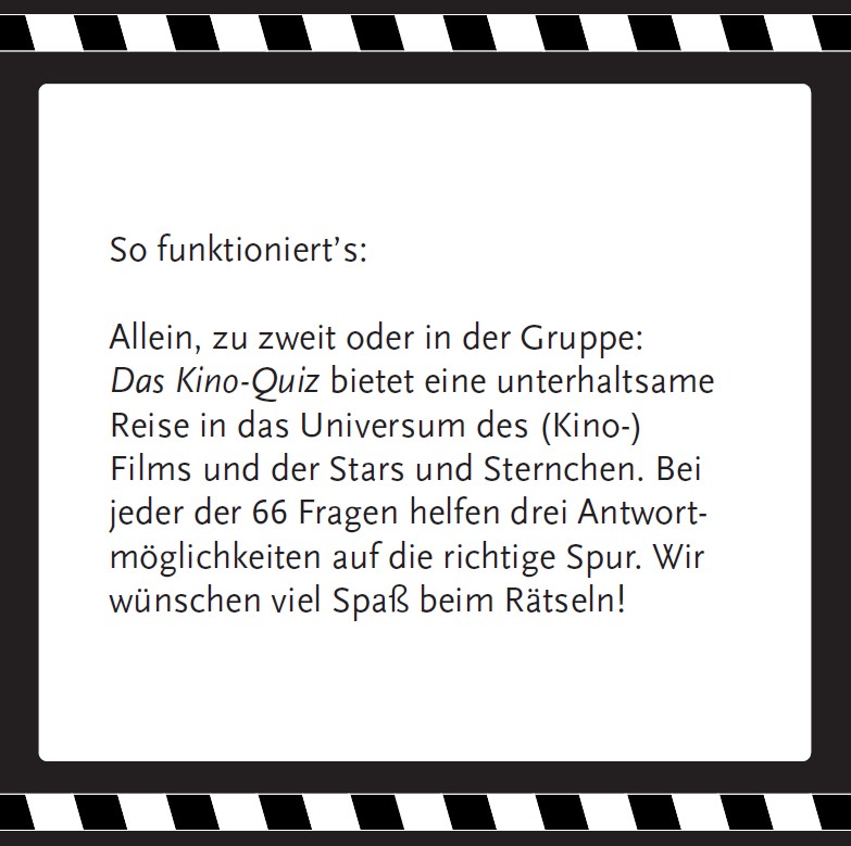 Weitere Ansicht: Kino-Quiz (Neuauflage)