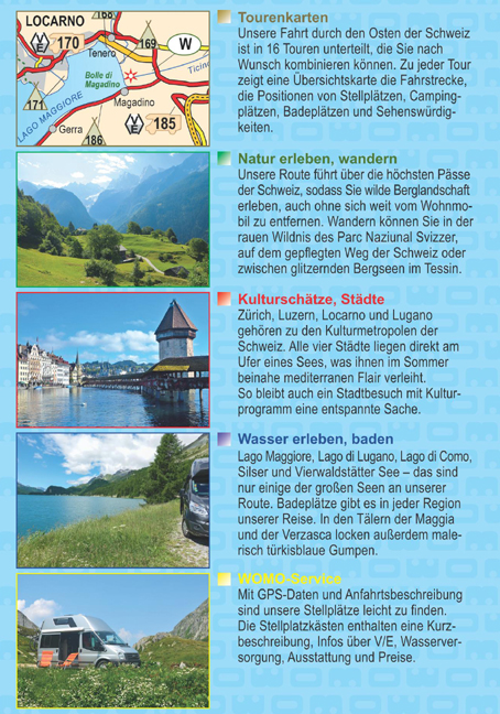 Weitere Ansicht: Mit dem Wohnmobil in die Schweiz. Teil 2: Der Osten | Stefanie Holtkamp, Andrea Bergmann