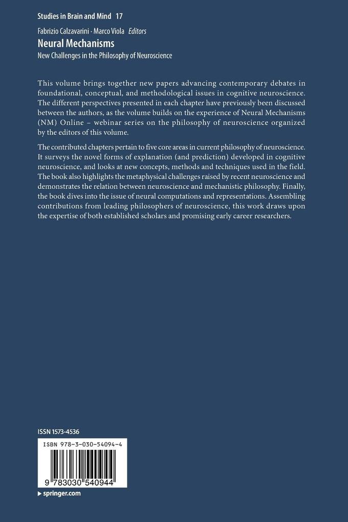 Weitere Ansicht: Neural Mechanisms