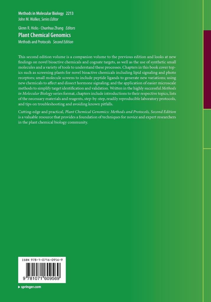Weitere Ansicht: Plant Chemical Genomics
