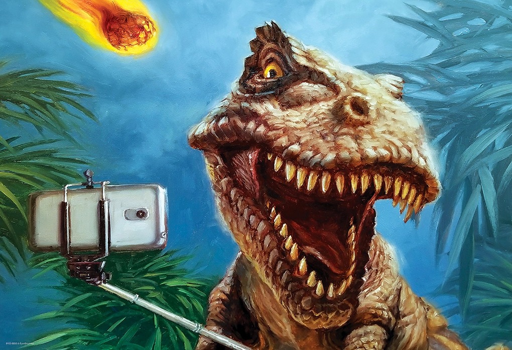 Weitere Ansicht: Eurographics 6100-5555 - Dinosaurier Selfie-Heffernan , Puzzle 100 Teile